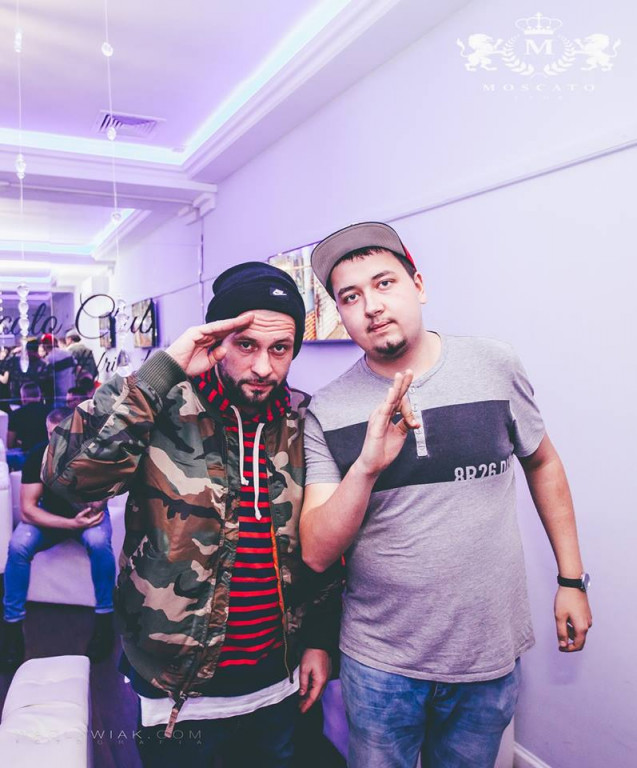 Malik Montana w Moscato Club przy ul. Solnej