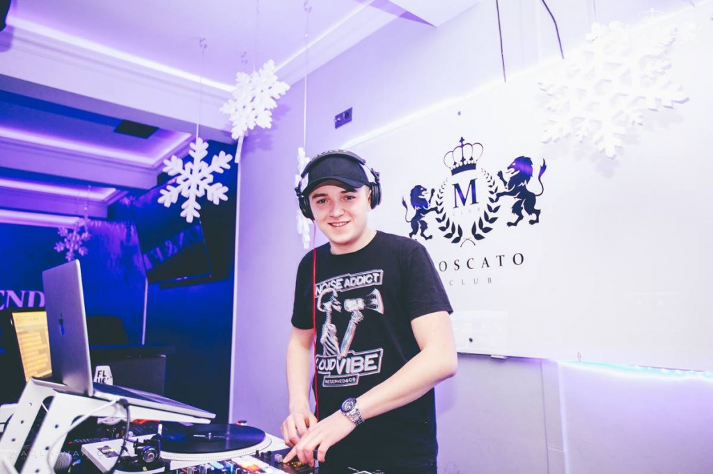 Malik Montana w Moscato Club przy ul. Solnej