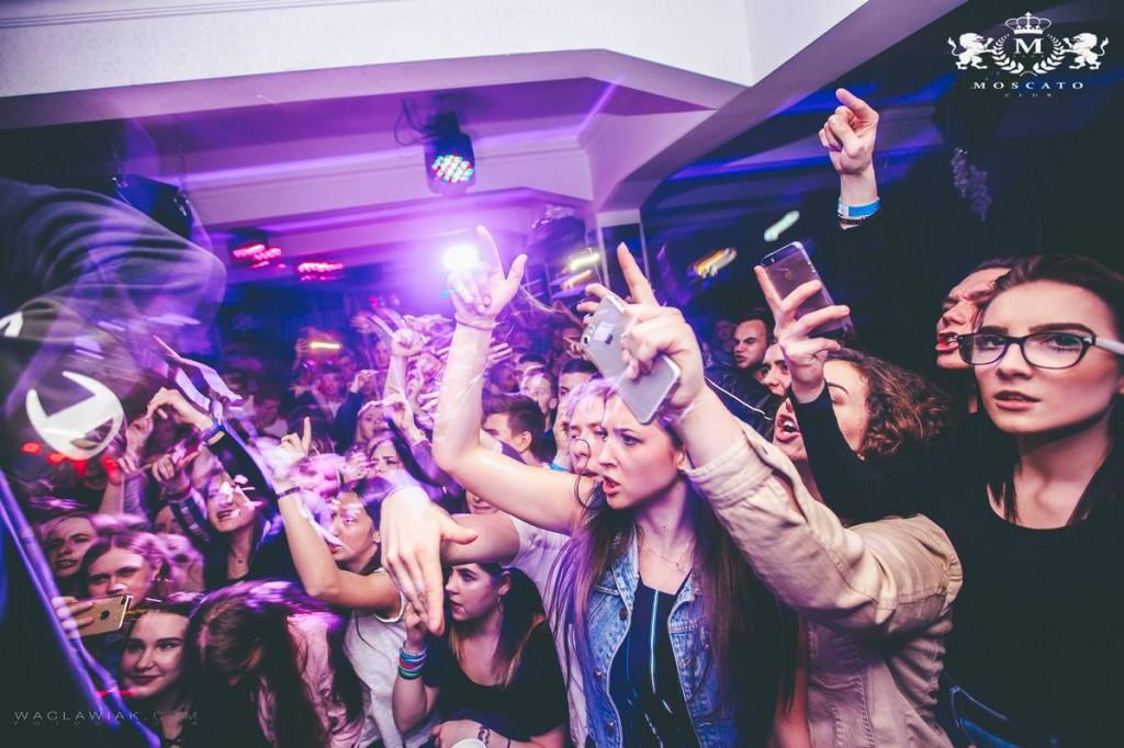 Malik Montana w Moscato Club przy ul. Solnej