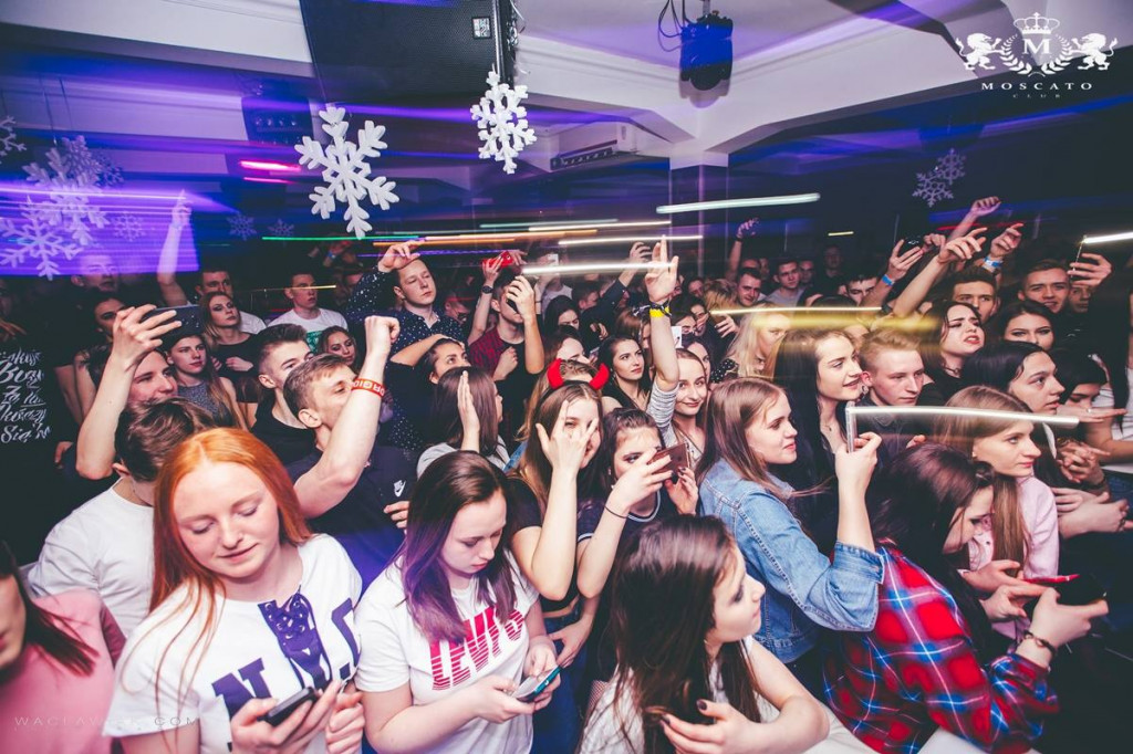 Malik Montana w Moscato Club przy ul. Solnej