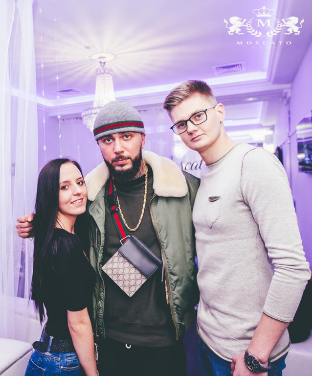 Malik Montana w Moscato Club przy ul. Solnej