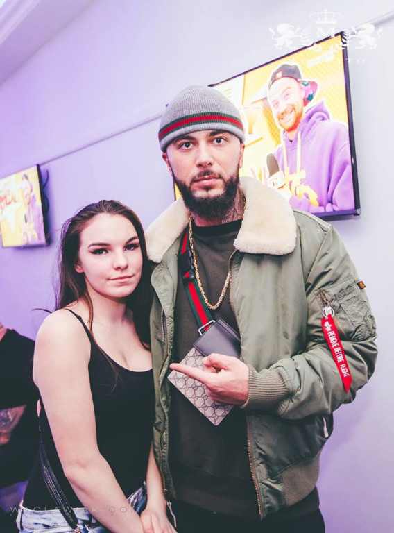 Malik Montana w Moscato Club przy ul. Solnej