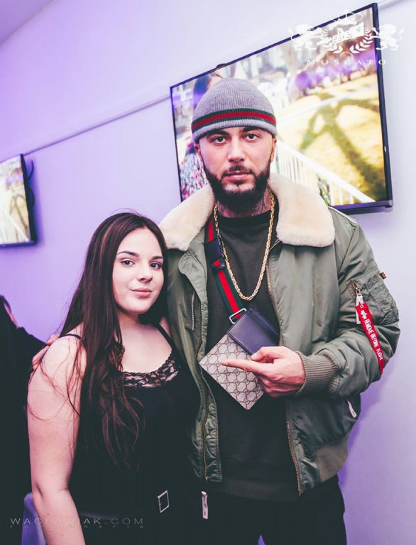 Malik Montana w Moscato Club przy ul. Solnej