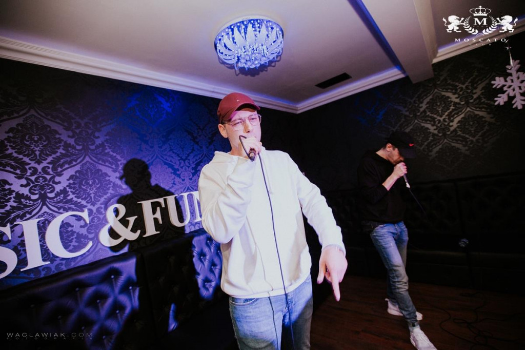 Malik Montana w Moscato Club przy ul. Solnej