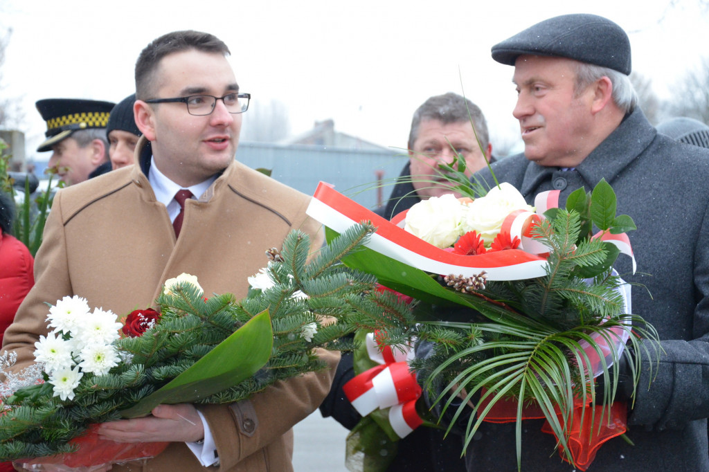 Uroczystość przy Pomniku Sapera