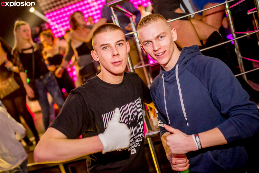 Sobotnia noc w Explosion Borkowo