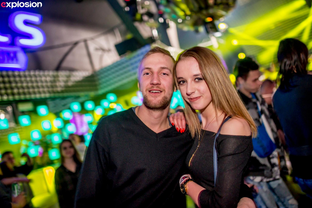 Sobotnia noc w Explosion Borkowo