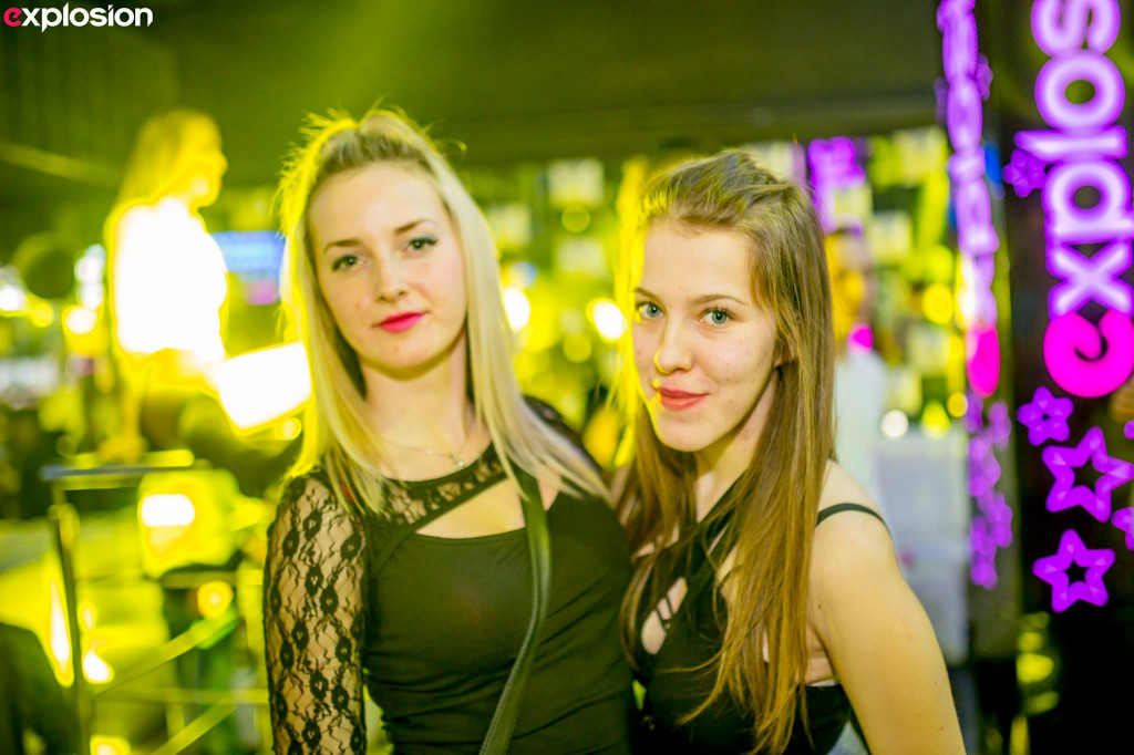 Sobotnia noc w Explosion Borkowo