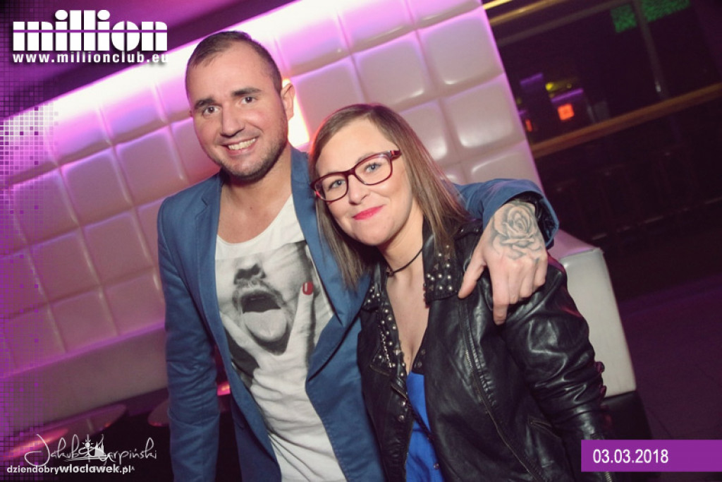 Sobota w Million Club
