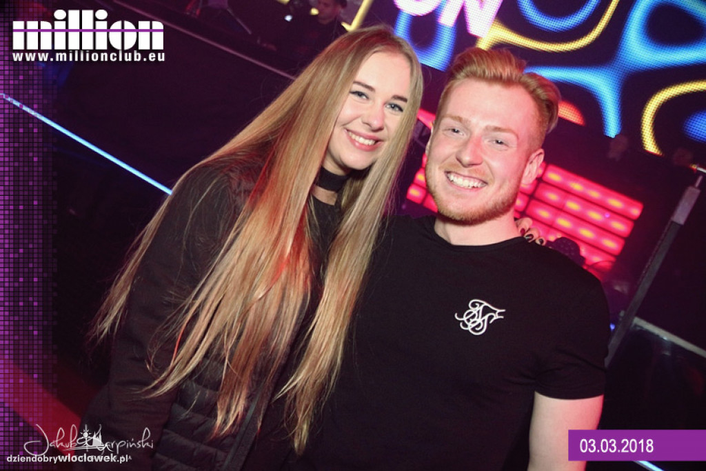 Sobota w Million Club