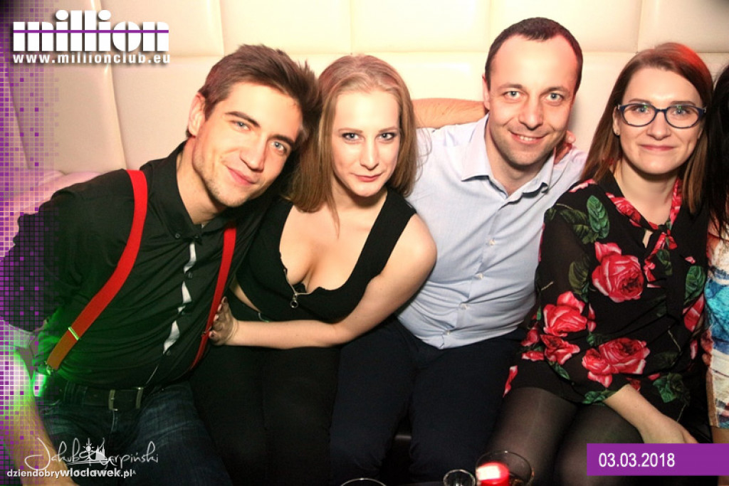 Sobota w Million Club