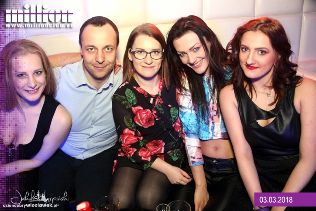 Sobota w Million Club