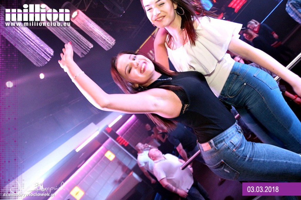 Sobota w Million Club