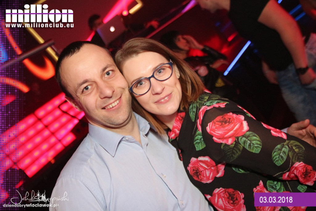 Sobota w Million Club