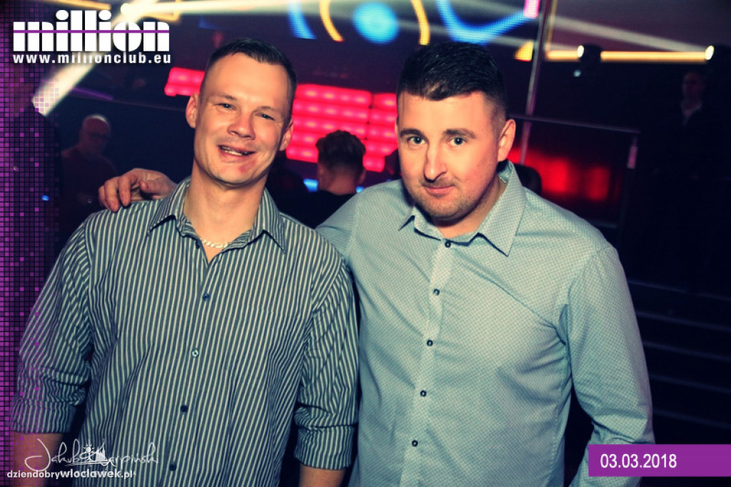 Sobota w Million Club