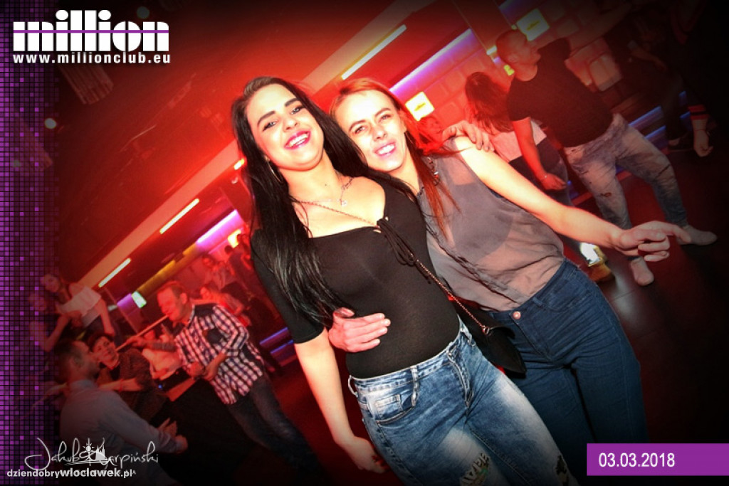 Sobota w Million Club