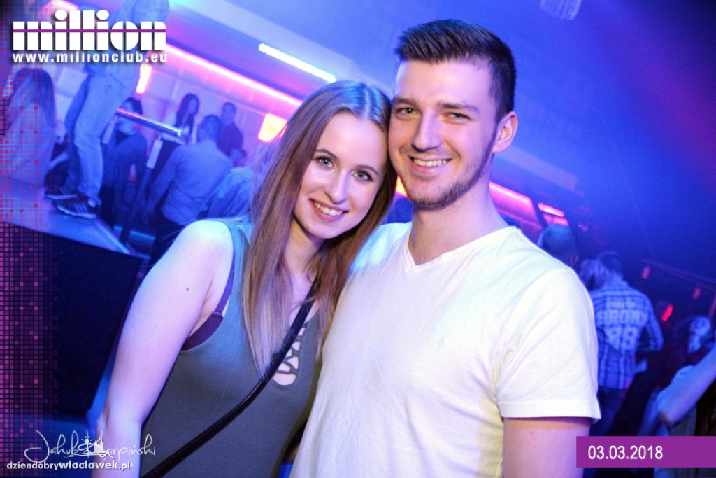 Sobota w Million Club