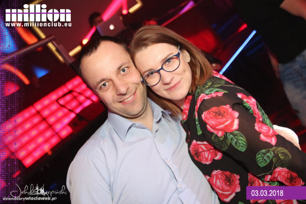 Sobota w Million Club