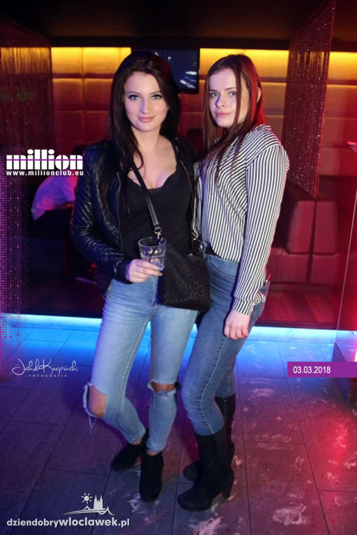 Sobota w Million Club