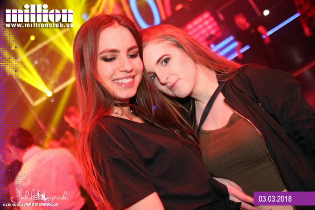 Sobota w Million Club