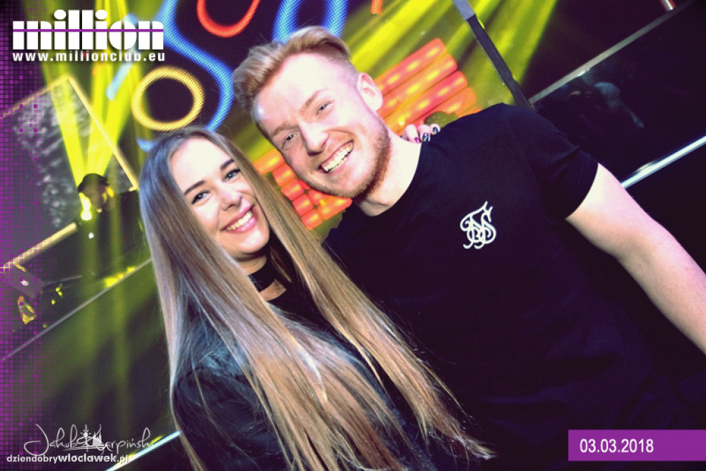 Sobota w Million Club