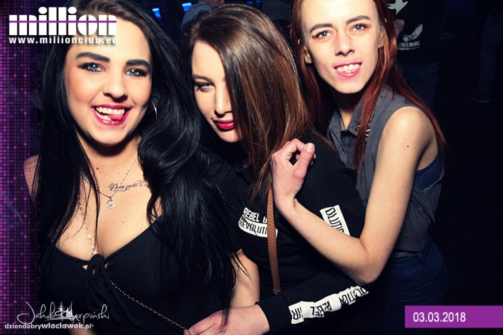Sobota w Million Club