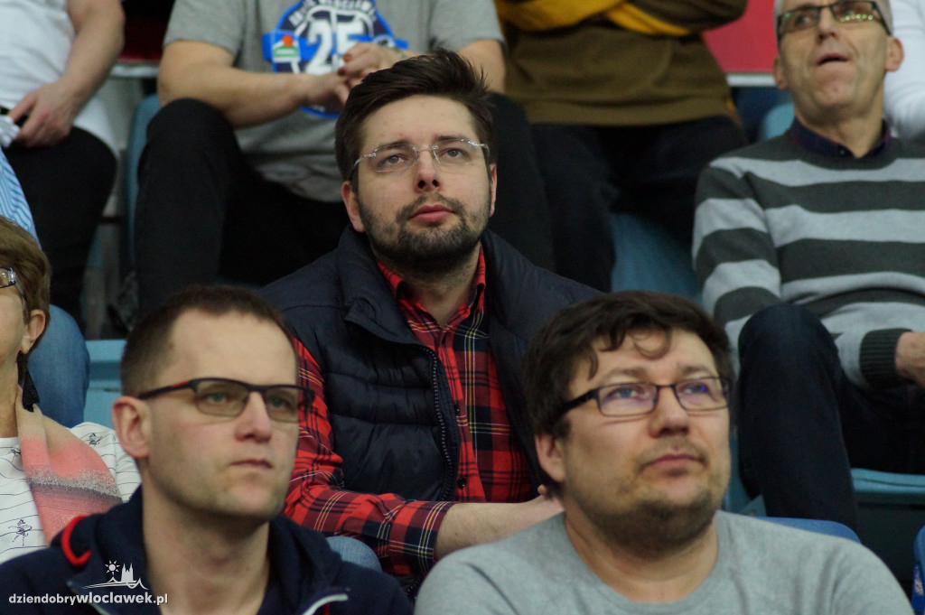 Kibice podczas meczu Anwil - Asseco