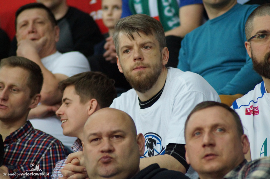 Kibice podczas meczu Anwil - Asseco