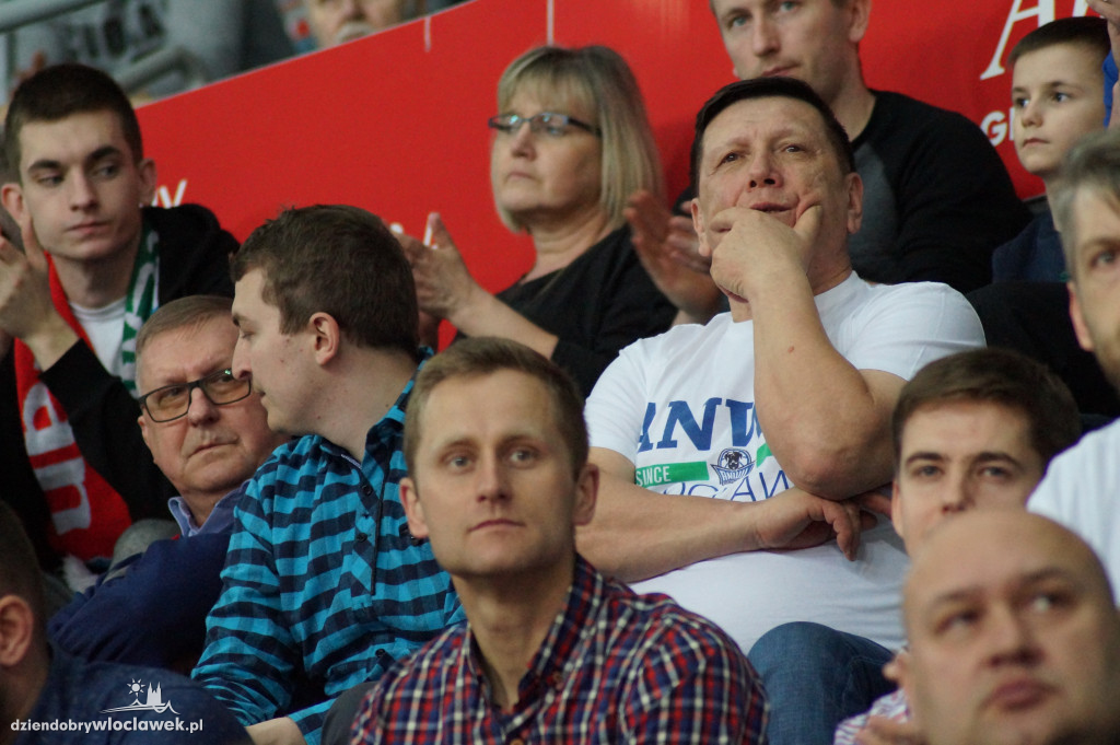 Kibice podczas meczu Anwil - Asseco