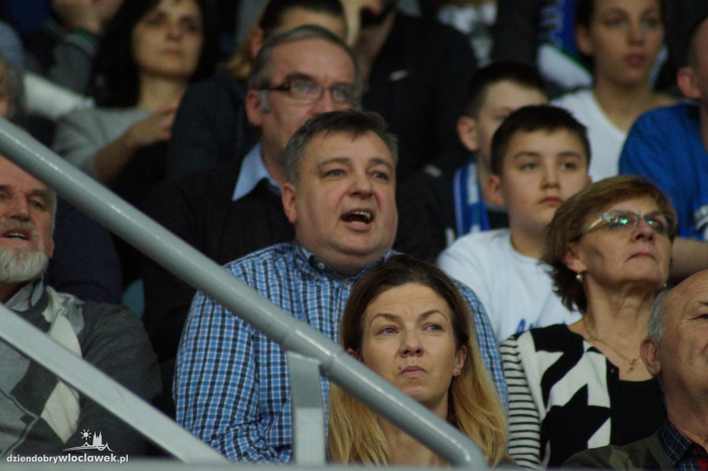 Kibice podczas meczu Anwil - Asseco