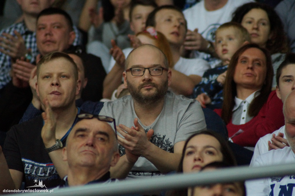 Kibice podczas meczu Anwil - Asseco