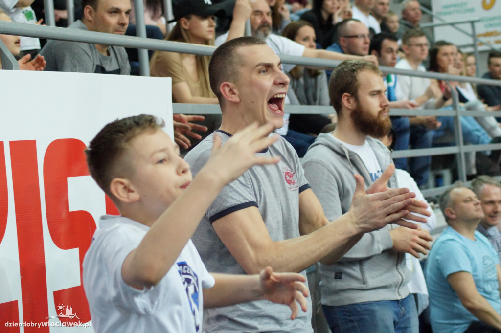 Kibice podczas meczu Anwil - Asseco