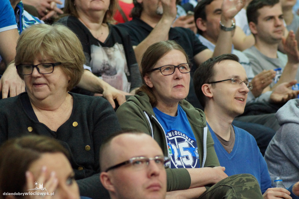 Kibice podczas meczu Anwil - Asseco