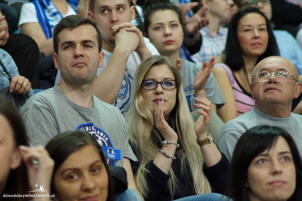 Kibice podczas meczu Anwil - Asseco