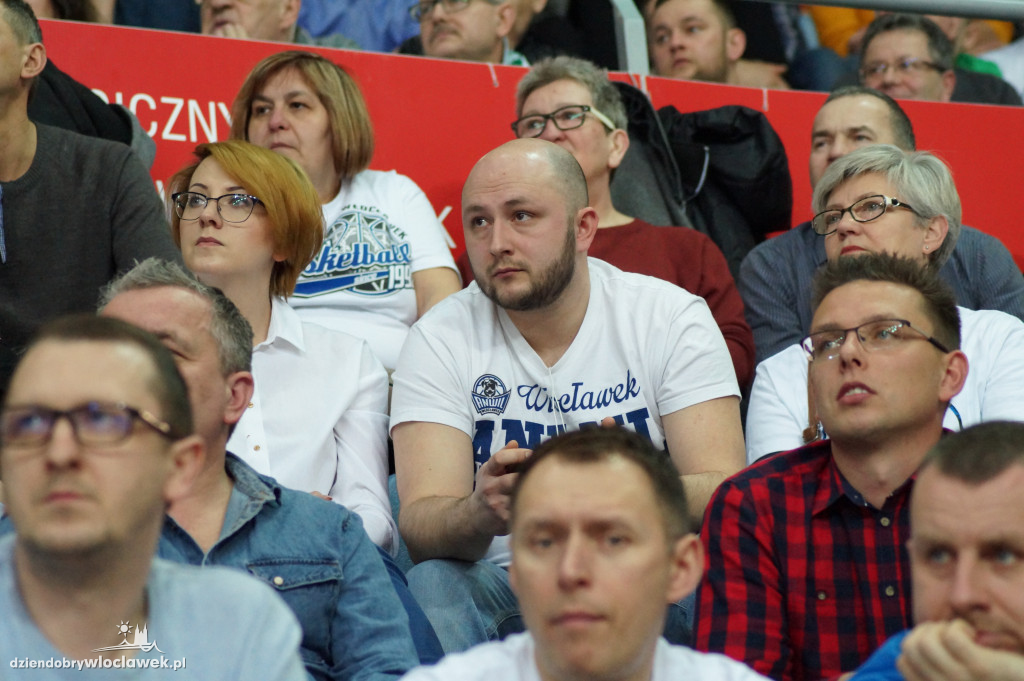 Kibice podczas meczu Anwil - Asseco