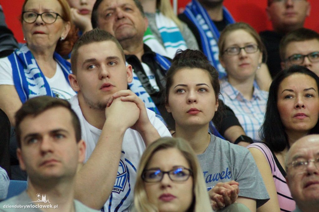 Kibice podczas meczu Anwil - Asseco