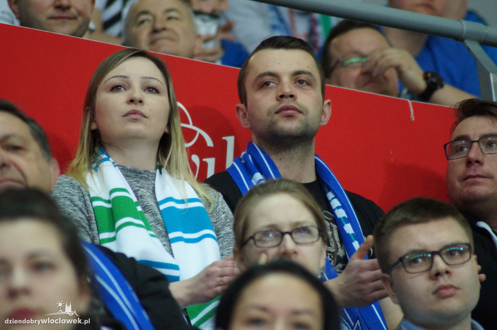 Kibice podczas meczu Anwil - Asseco