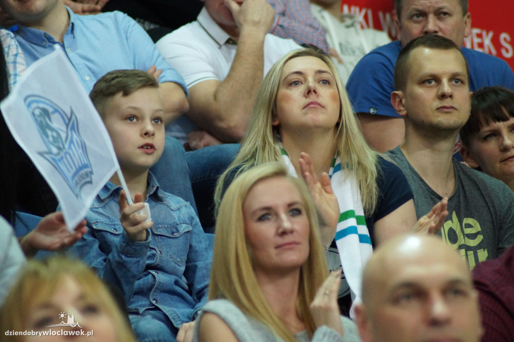 Kibice podczas meczu Anwil - Asseco