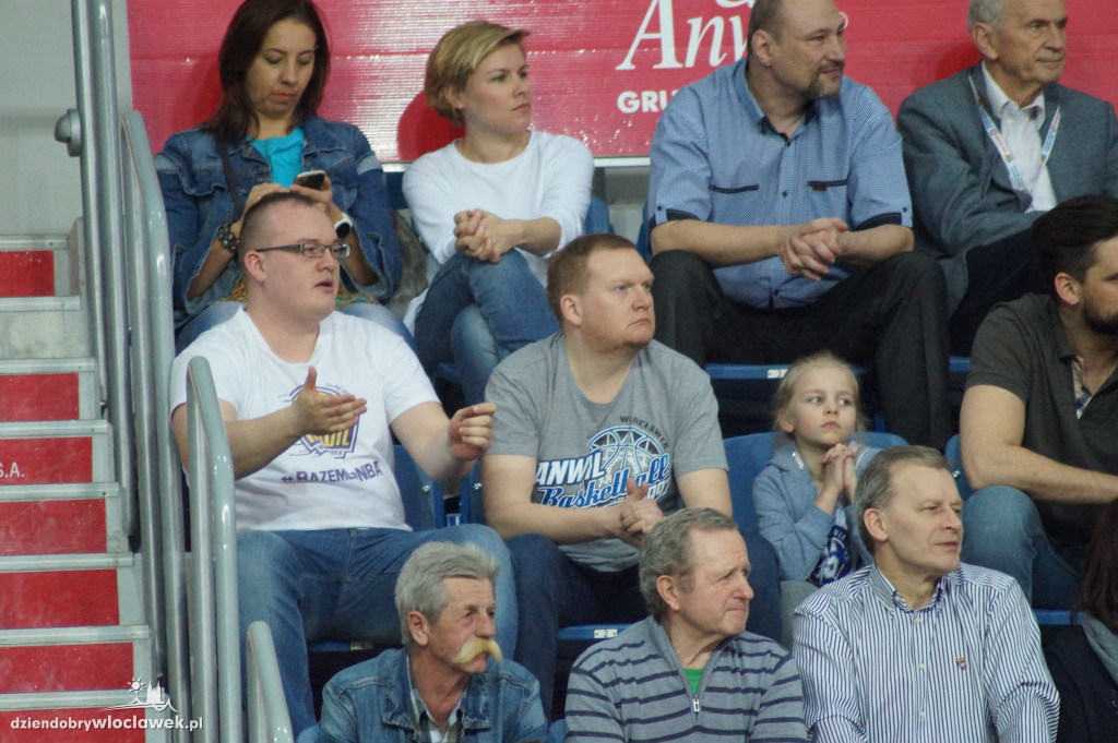 Kibice podczas meczu Anwil - Asseco