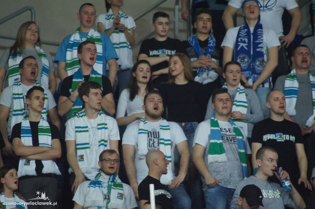 Kibice podczas meczu Anwil - Asseco