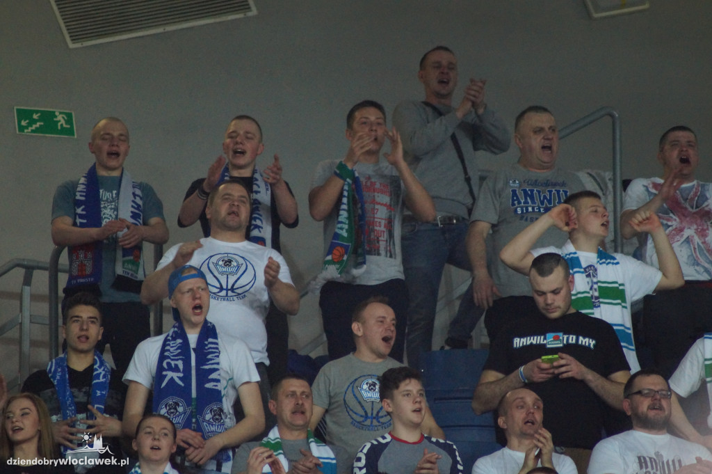 Kibice podczas meczu Anwil - Asseco
