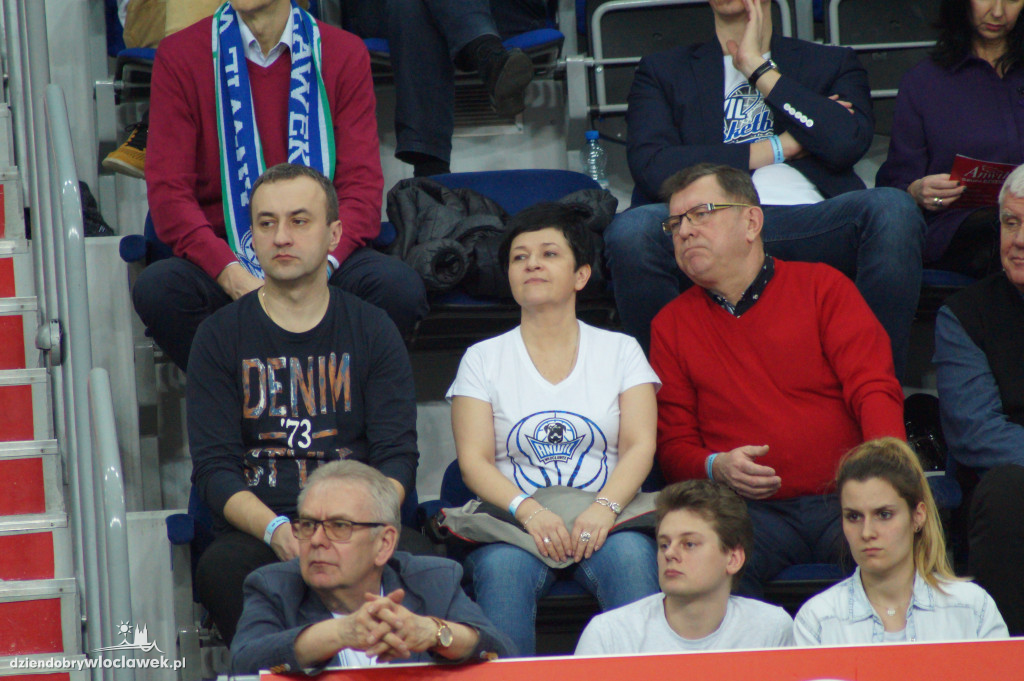 Kibice podczas meczu Anwil - Asseco