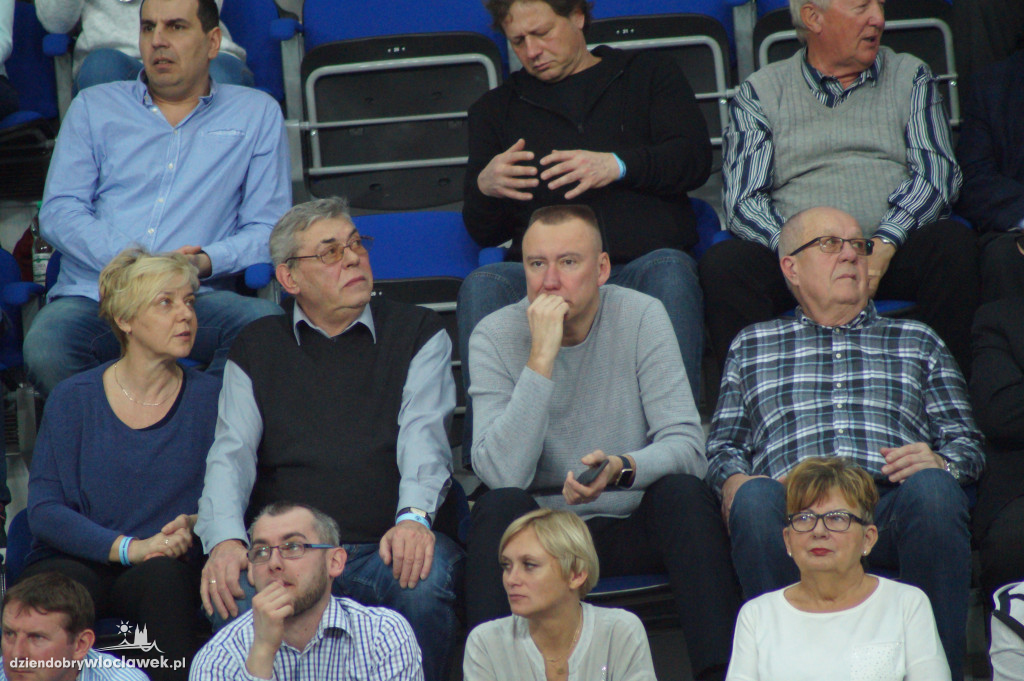 Kibice podczas meczu Anwil - Asseco