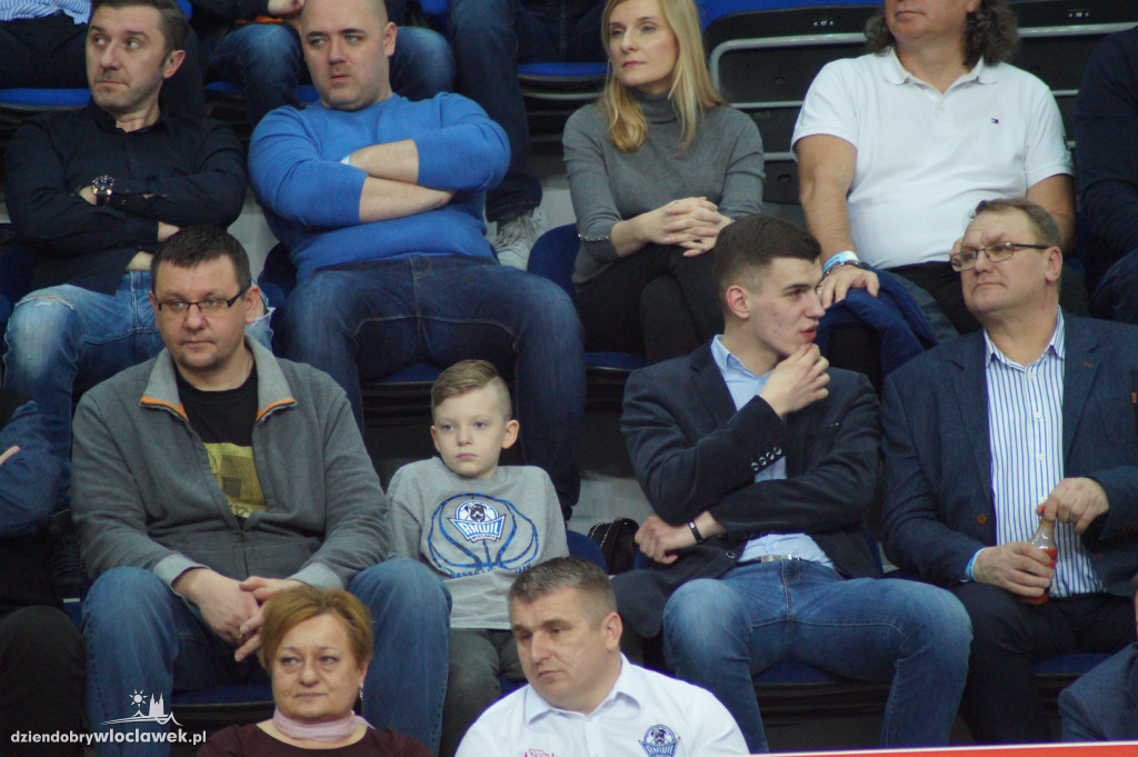 Kibice podczas meczu Anwil - Asseco
