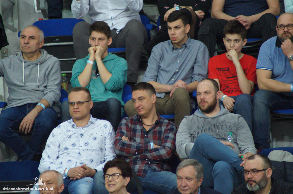 Kibice podczas meczu Anwil - Asseco