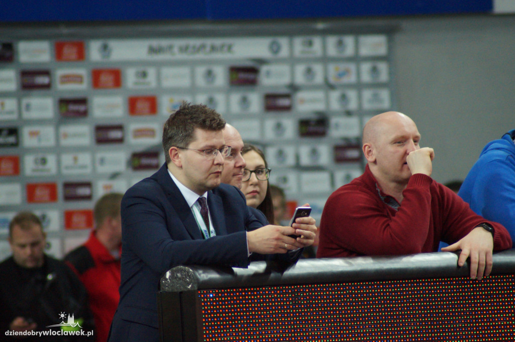 Kibice podczas meczu Anwil - Asseco