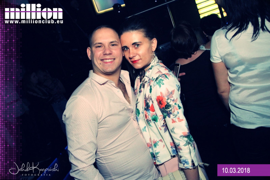 Gorąca sobotnia noc w Million Club