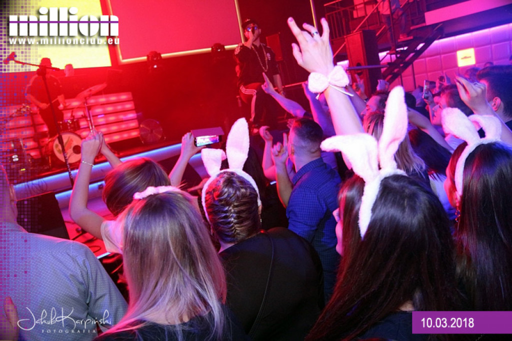 Gorąca sobotnia noc w Million Club