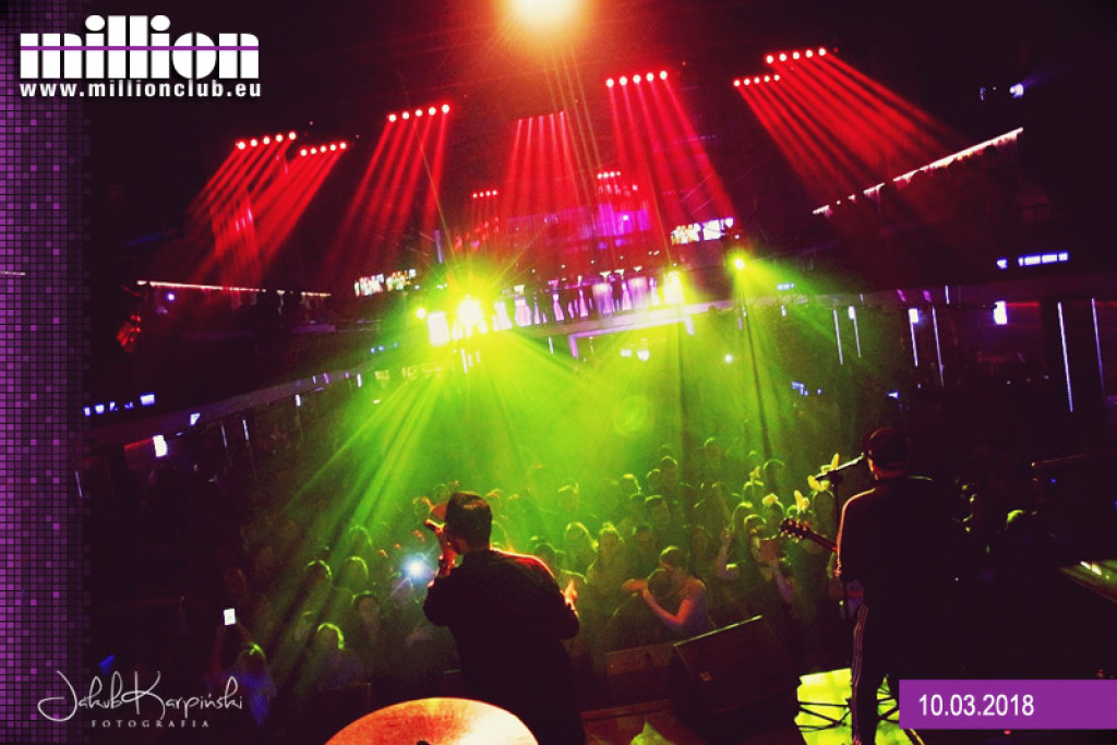 Gorąca sobotnia noc w Million Club