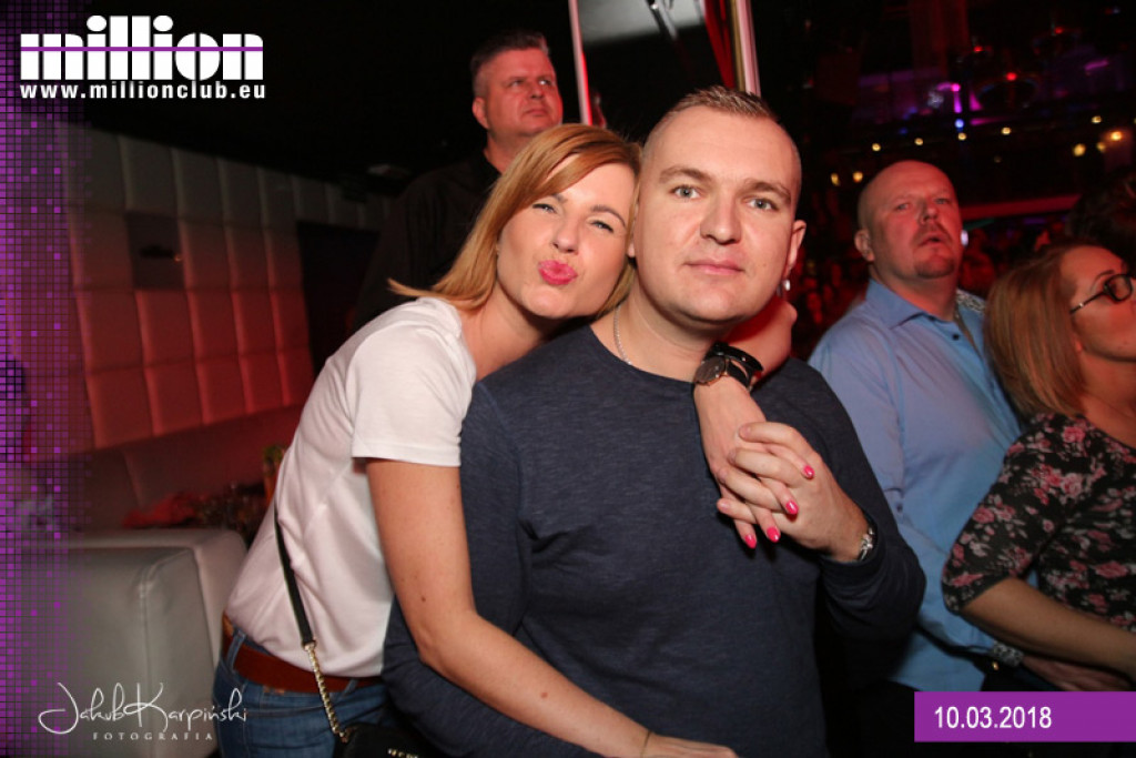 Gorąca sobotnia noc w Million Club